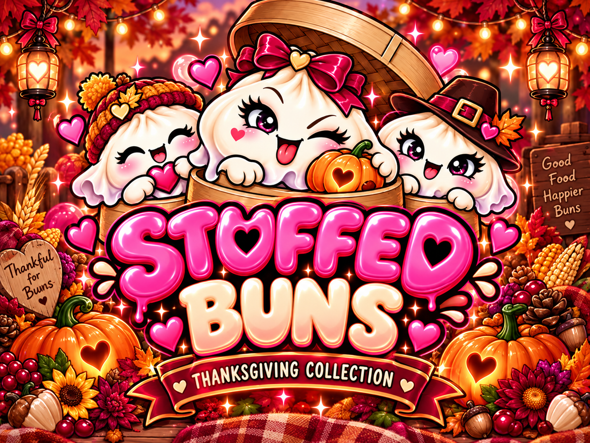 Wanton Dimsum Buns Stuffed Buns Thanksgiving collection