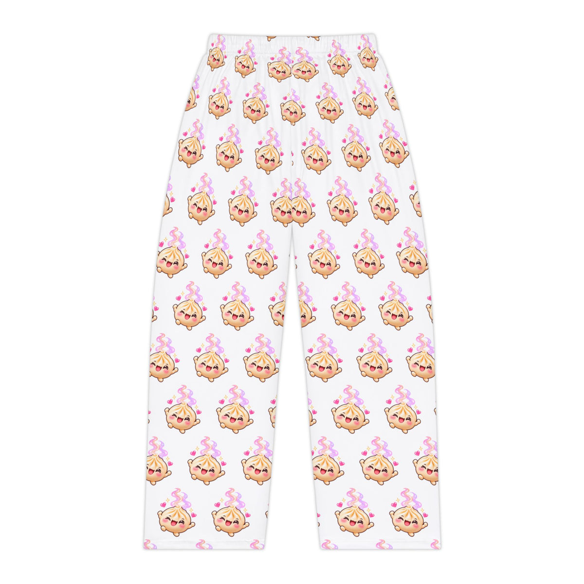 Wanton Dimsum Buns Women's Pajama Pants — Kawaii Dumpling Lounge Pants