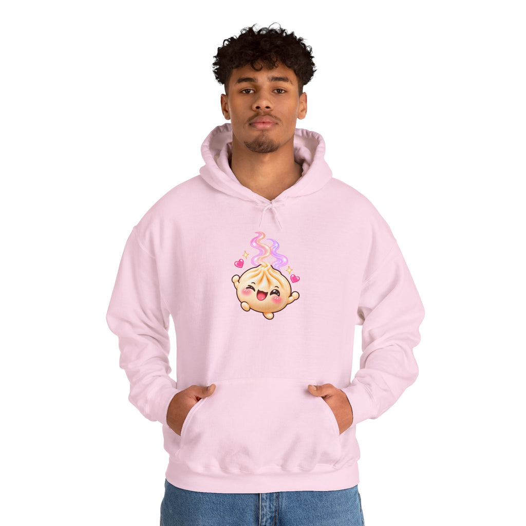 Dim Sum Buns Hoodie — Cute Wanton & Dimsum Graphic Pullover