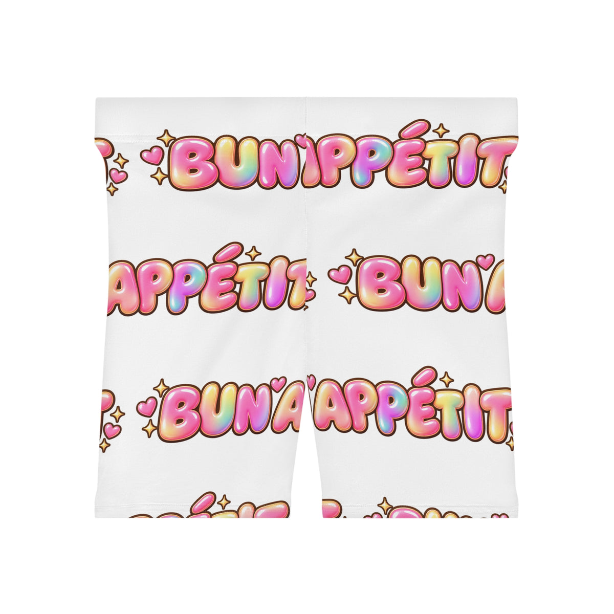 Bun Appétit Biker Shorts — Kawaii Dumpling Festival Shorts