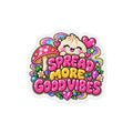 Spread More Good Vibes Magnet — Kawaii Dumpling Fridge Magnet