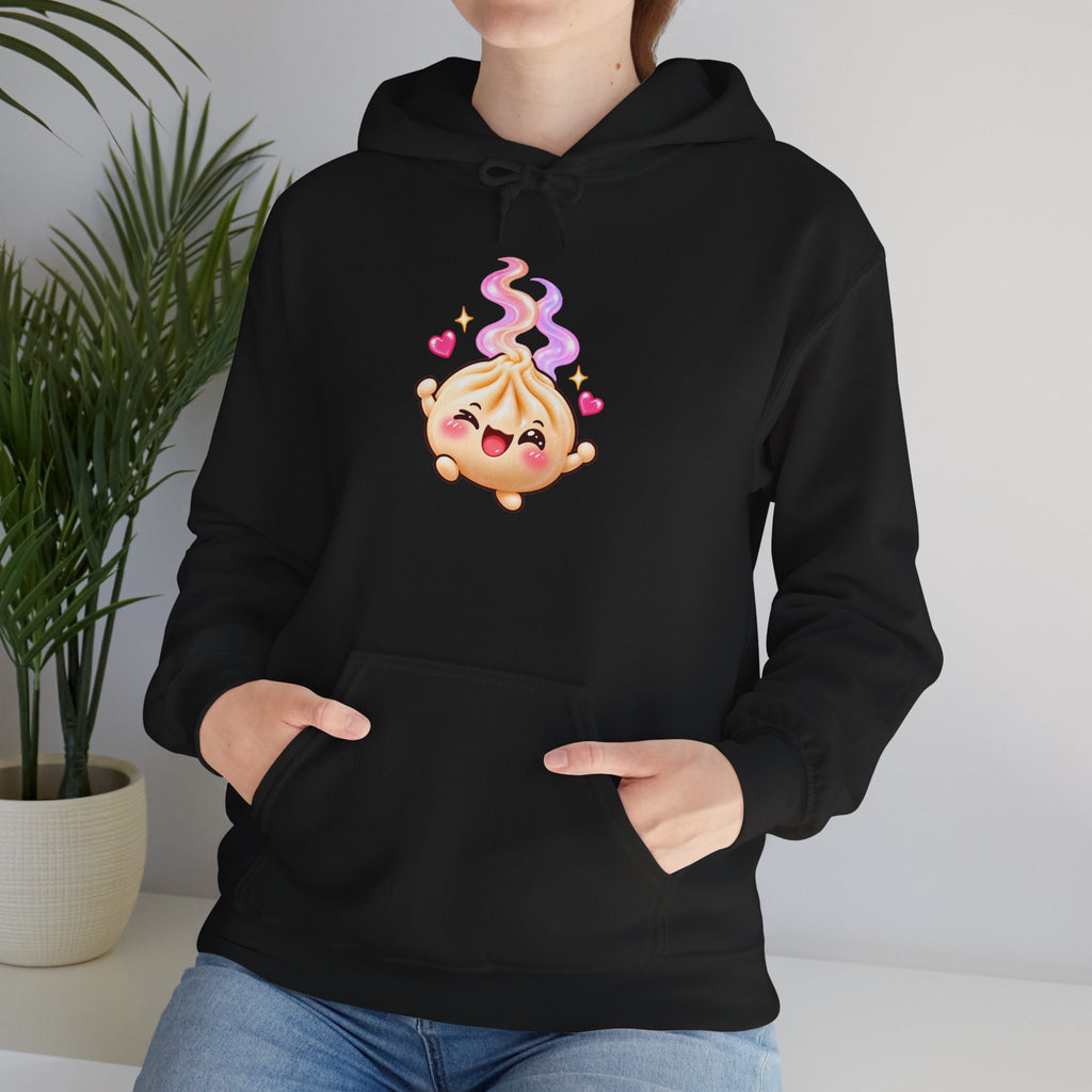 Dim Sum Buns Hoodie — Cute Wanton & Dimsum Graphic Pullover