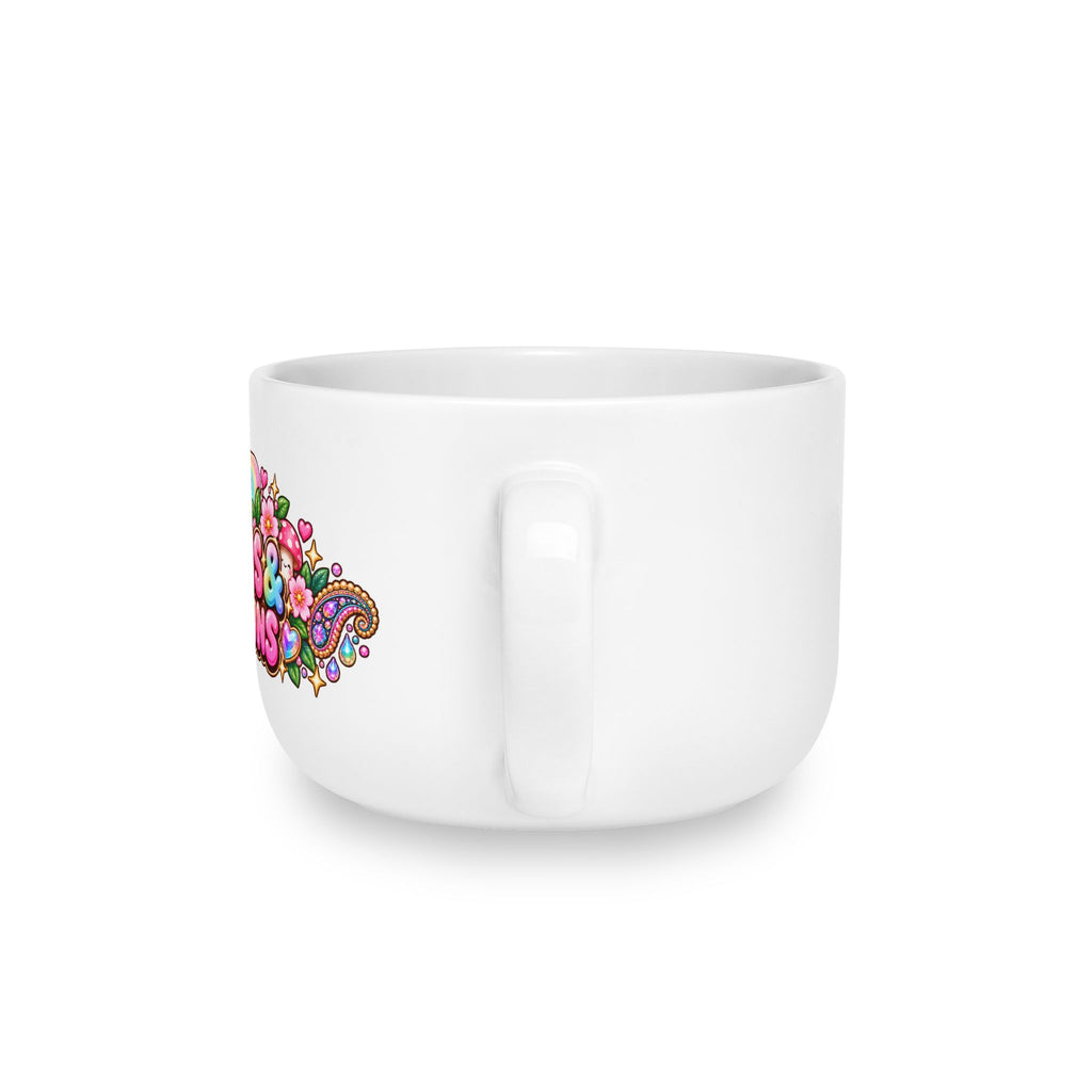 Hot Buns & Coffee Runs 25oz Latte Mug — Kawaii Dumpling Coffee Cup