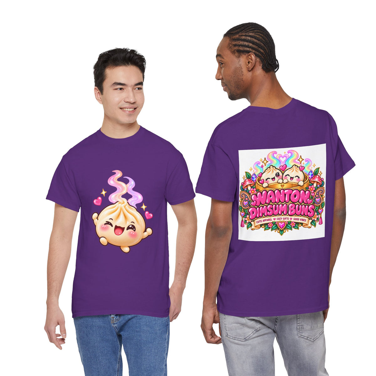 Dimsum Buns Tee — Cute Wanton Dim Sum Graphic T-Shirt