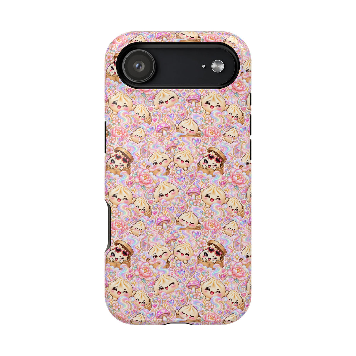 Wanton Dimsum Buns Magnetic Phone Case — Pastel Kawaii Dumplings