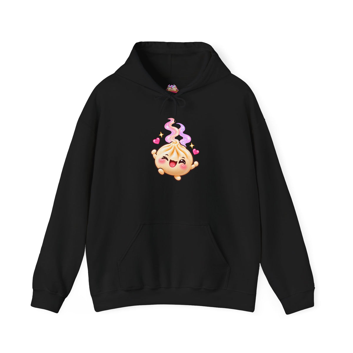 Dim Sum Buns Hoodie — Cute Wanton & Dimsum Graphic Pullover