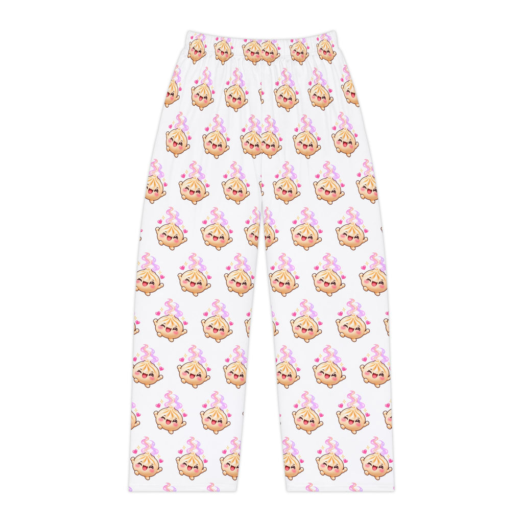 Wanton Dimsum Buns Women's Pajama Pants — Kawaii Dumpling Lounge Pants