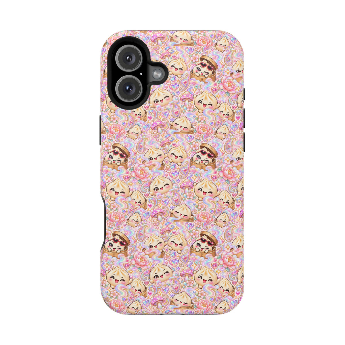 Wanton Dimsum Buns Magnetic Phone Case — Pastel Kawaii Dumplings
