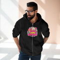 Dim Sum Buns Zip Hoodie — "Spread More Good Vibes" Cute Asian Food Graphic