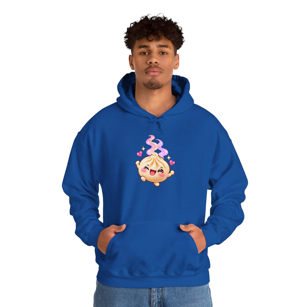 Dim Sum Buns Hoodie — Cute Wanton & Dimsum Graphic Pullover