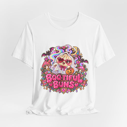 Boo-tiful Buns Halloween T-Shirt — Ghost & Pumpkin Dumpling Tee