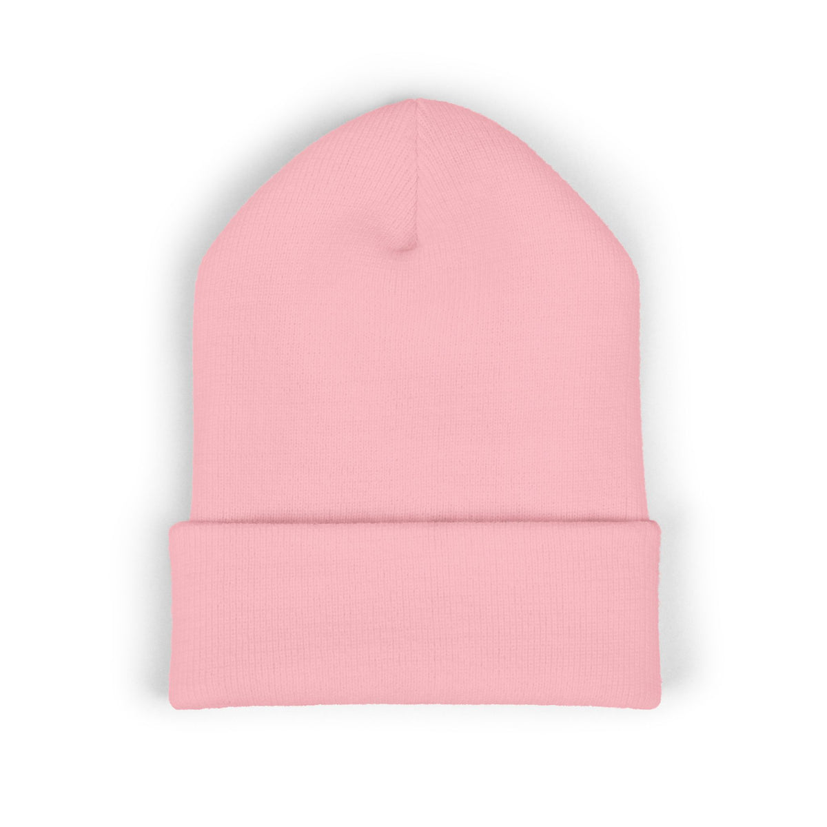 Embroidered Floral 'Love' Cuffed Beanie "Spread More Good Vibes"