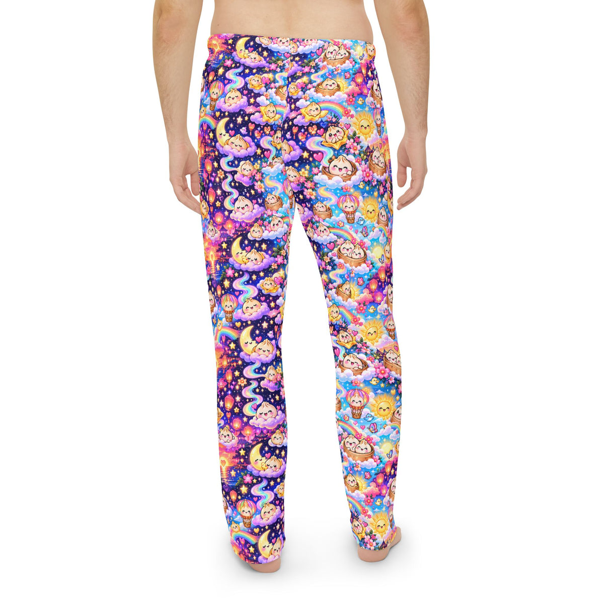 Sweet Dreams Dumpling Pajama Pants — Cosmic Kawaii Lounge Pants