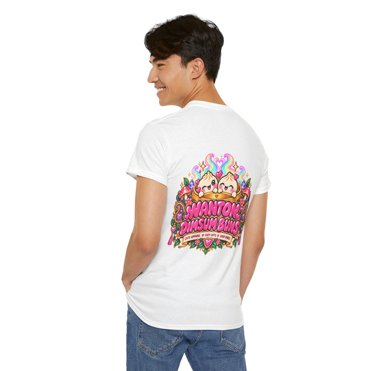 Dimsum Buns Tee — Cute Wanton Dim Sum Graphic T-Shirt