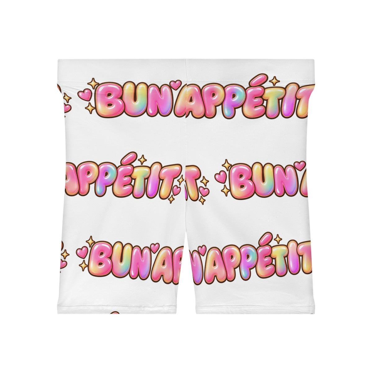 Bun Appétit Biker Shorts — Kawaii Dumpling Festival Shorts