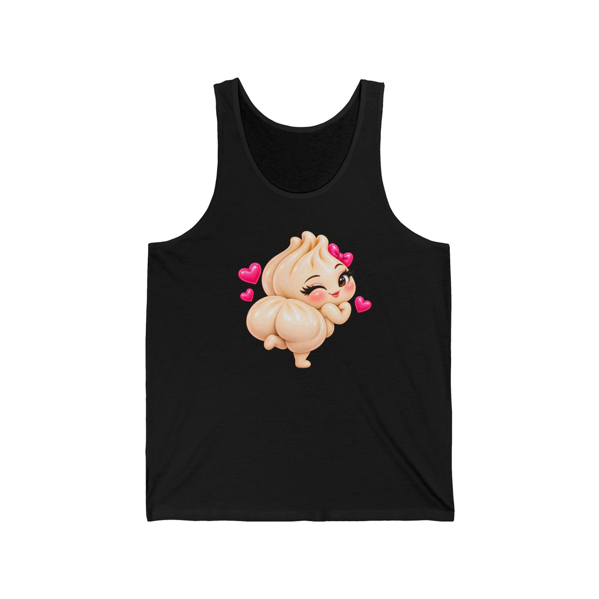 Dimsum Buns Tank Top — Cute Kawaii Dumpling Graphic Shirt