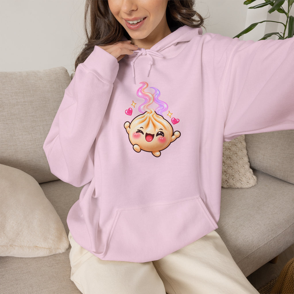Dim Sum Buns Hoodie — Cute Wanton & Dimsum Graphic Pullover