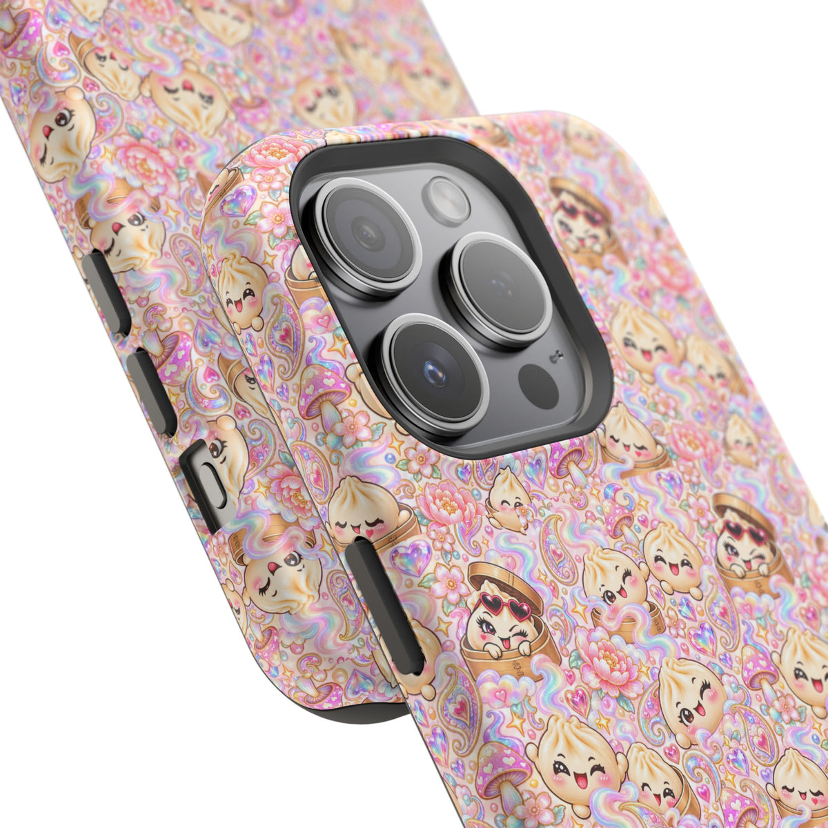Wanton Dimsum Buns Magnetic Phone Case — Pastel Kawaii Dumplings