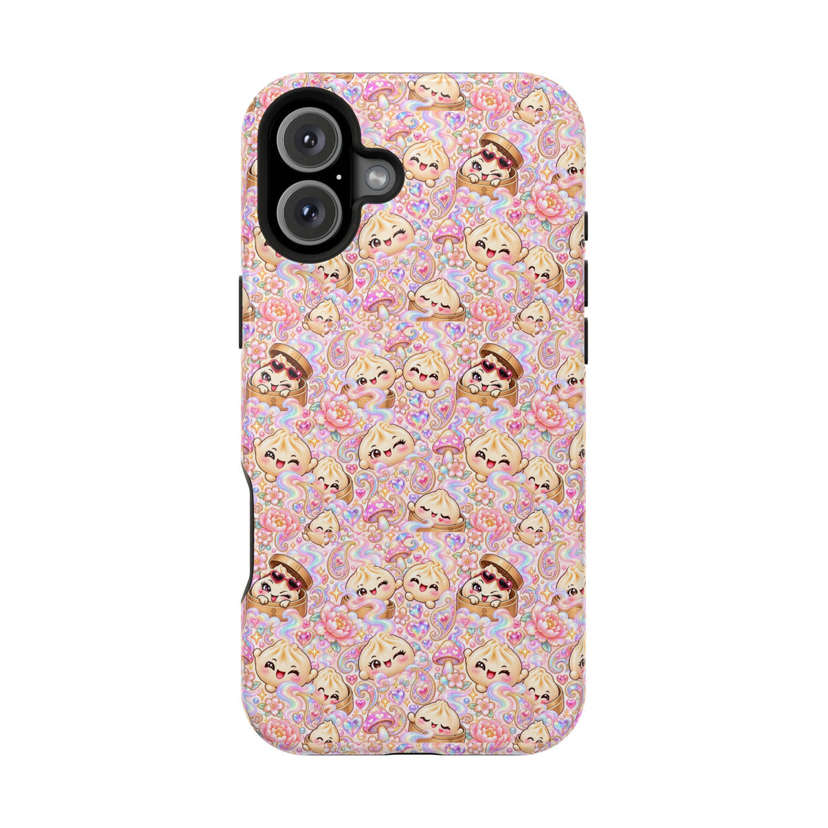 Wanton Dimsum Buns Magnetic Phone Case — Pastel Kawaii Dumplings