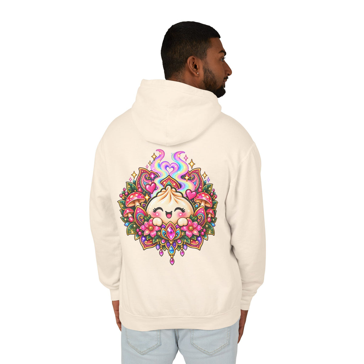 Good Vibes Hoodie — "Spread More Good Vibes" Cute Kawaii Graphic Pullover
