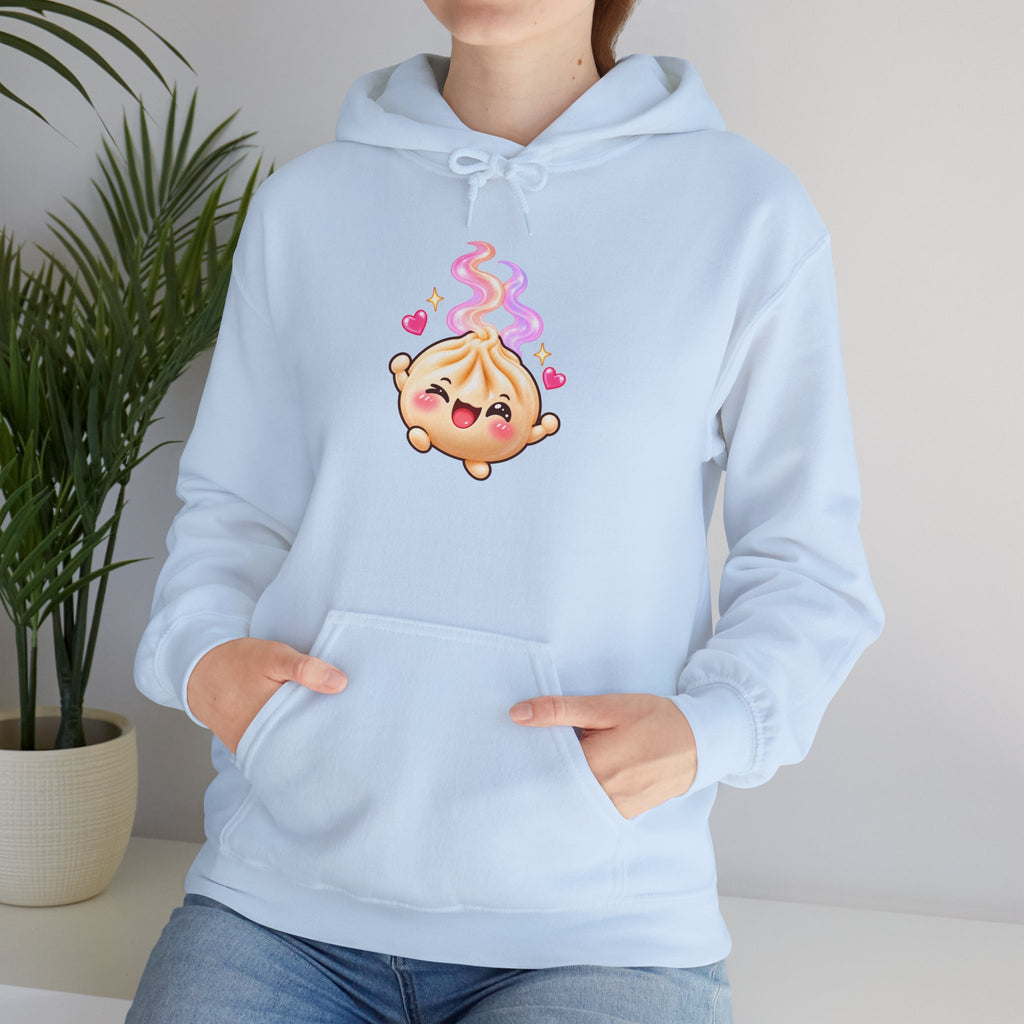 Dim Sum Buns Hoodie — Cute Wanton & Dimsum Graphic Pullover