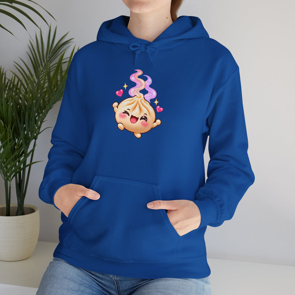 Dim Sum Buns Hoodie — Cute Wanton & Dimsum Graphic Pullover