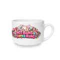 Hot Buns & Coffee Runs 25oz Latte Mug — Kawaii Dumpling Coffee Cup