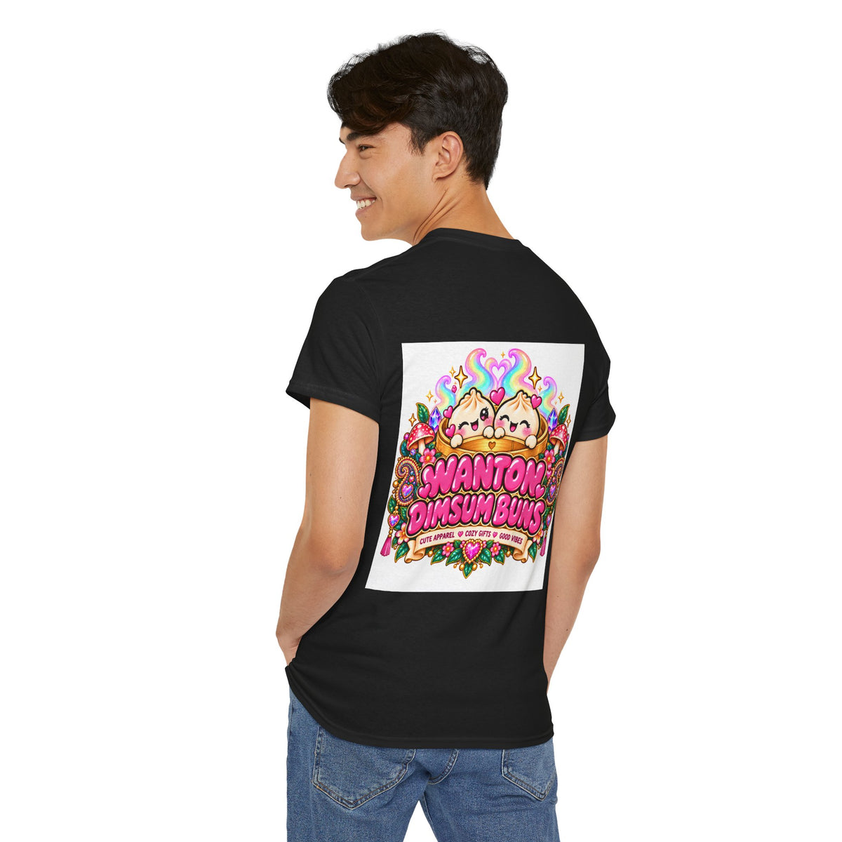 Dimsum Buns Tee — Cute Wanton Dim Sum Graphic T-Shirt