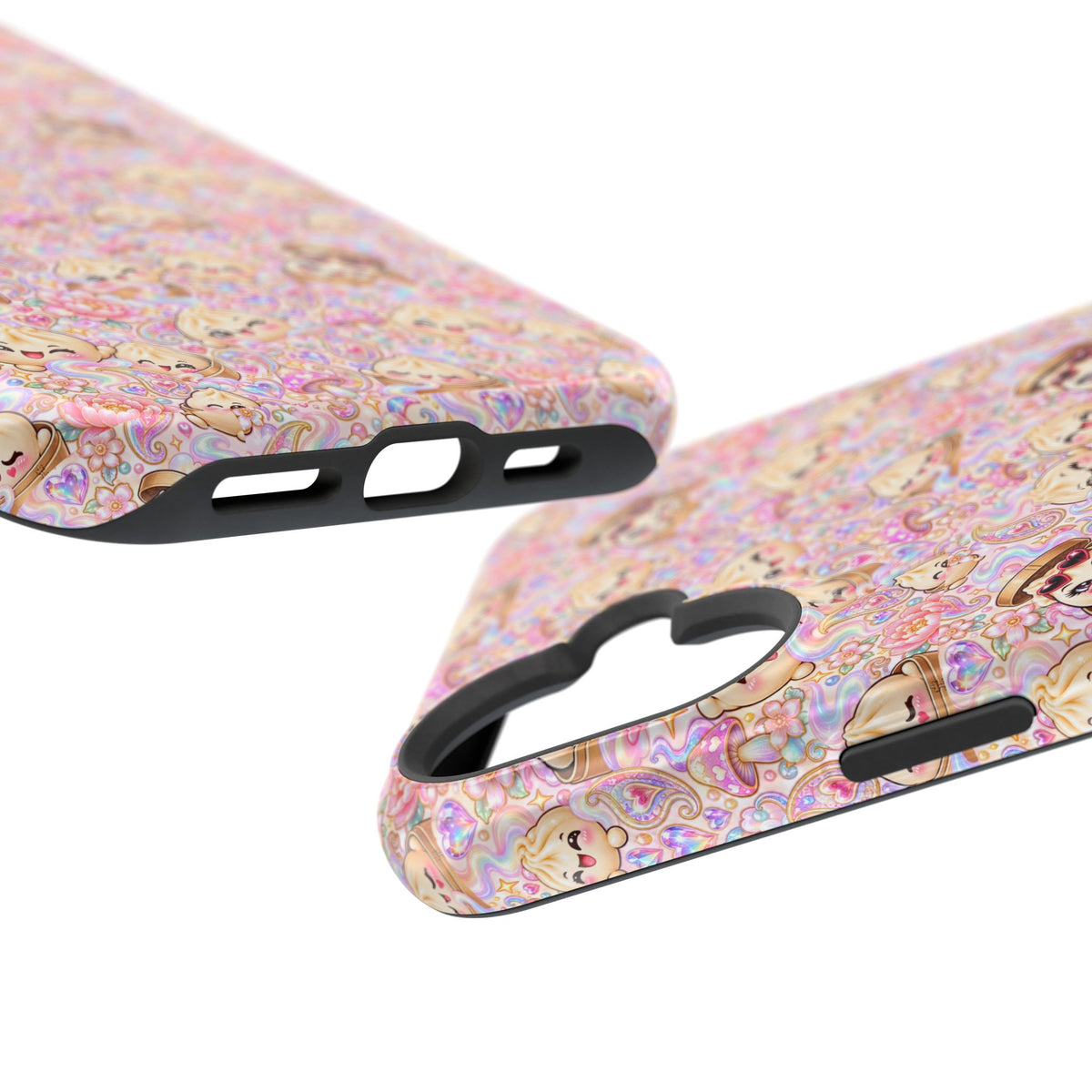 Wanton Dimsum Buns Magnetic Phone Case — Pastel Kawaii Dumplings