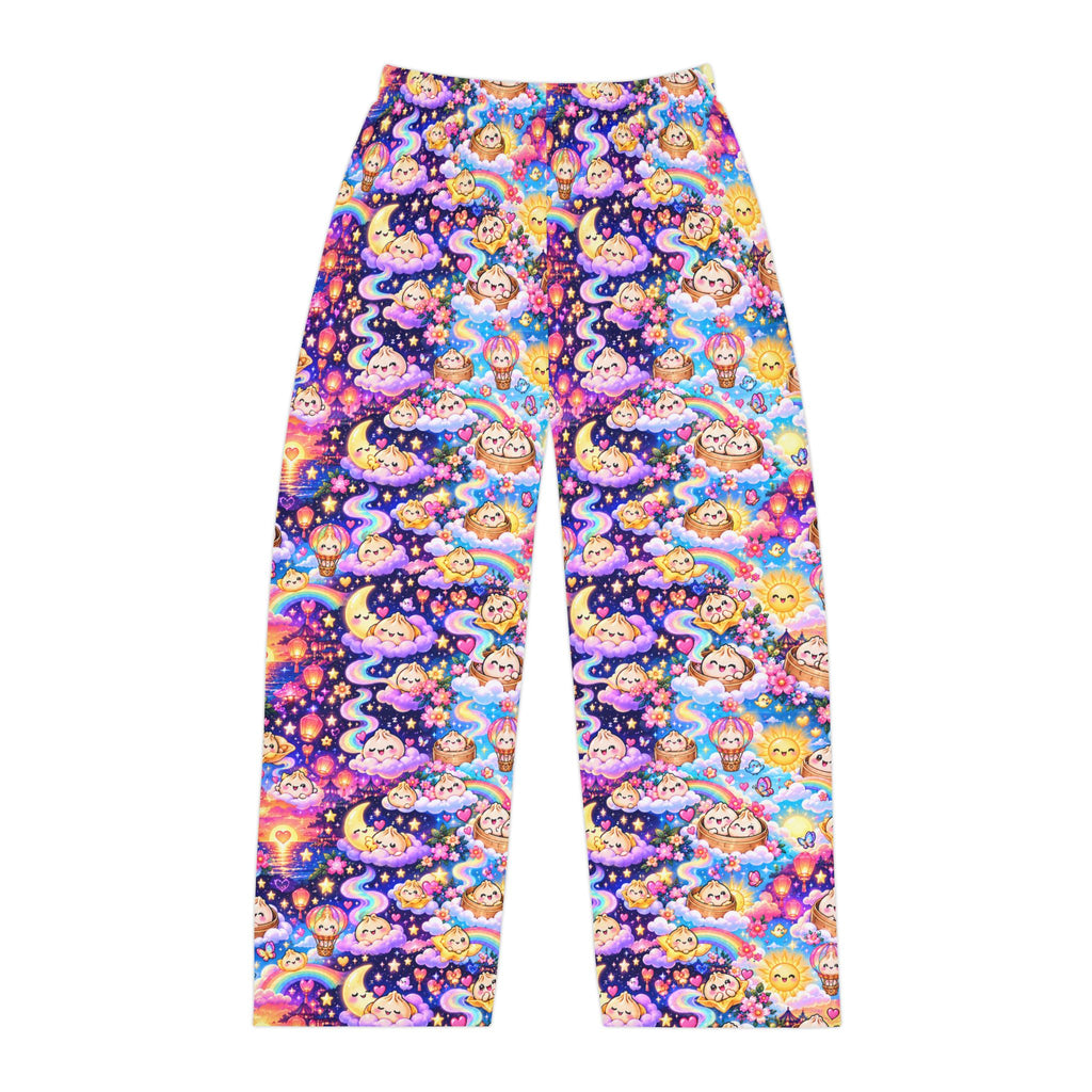 Sweet Dreams Dumpling Pajama Pants — Cosmic Kawaii Lounge Pants