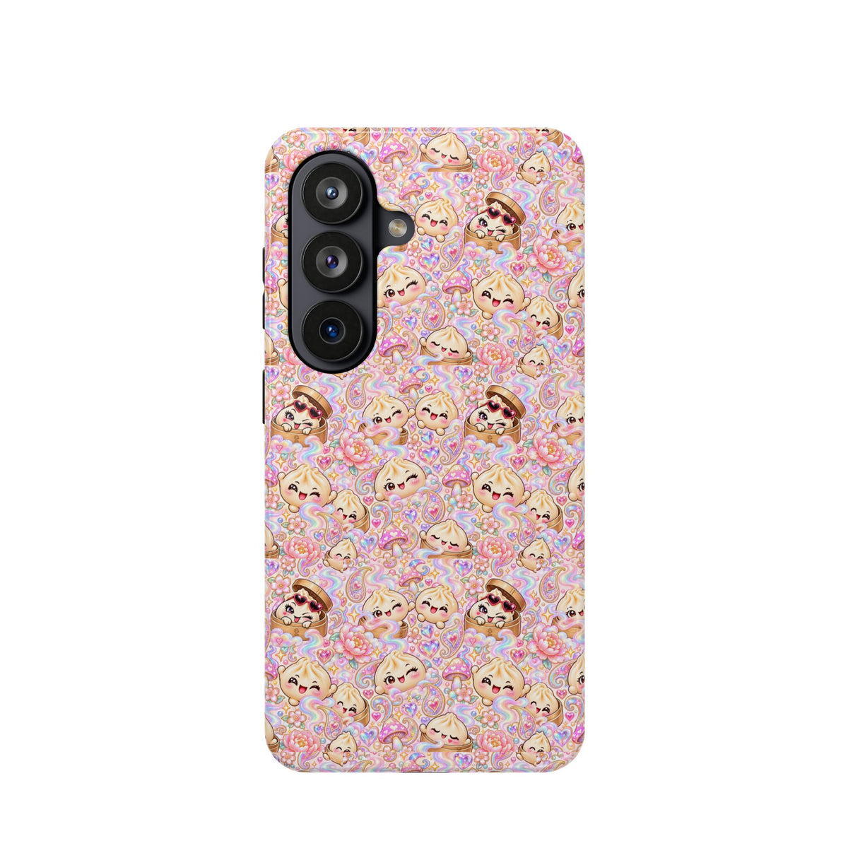 Wanton Dimsum Buns Magnetic Phone Case — Pastel Kawaii Dumplings