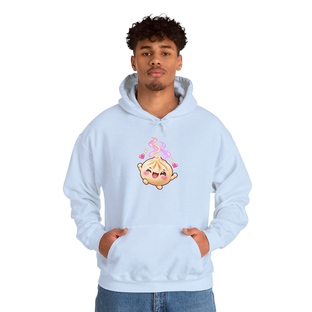 Dim Sum Buns Hoodie — Cute Wanton & Dimsum Graphic Pullover