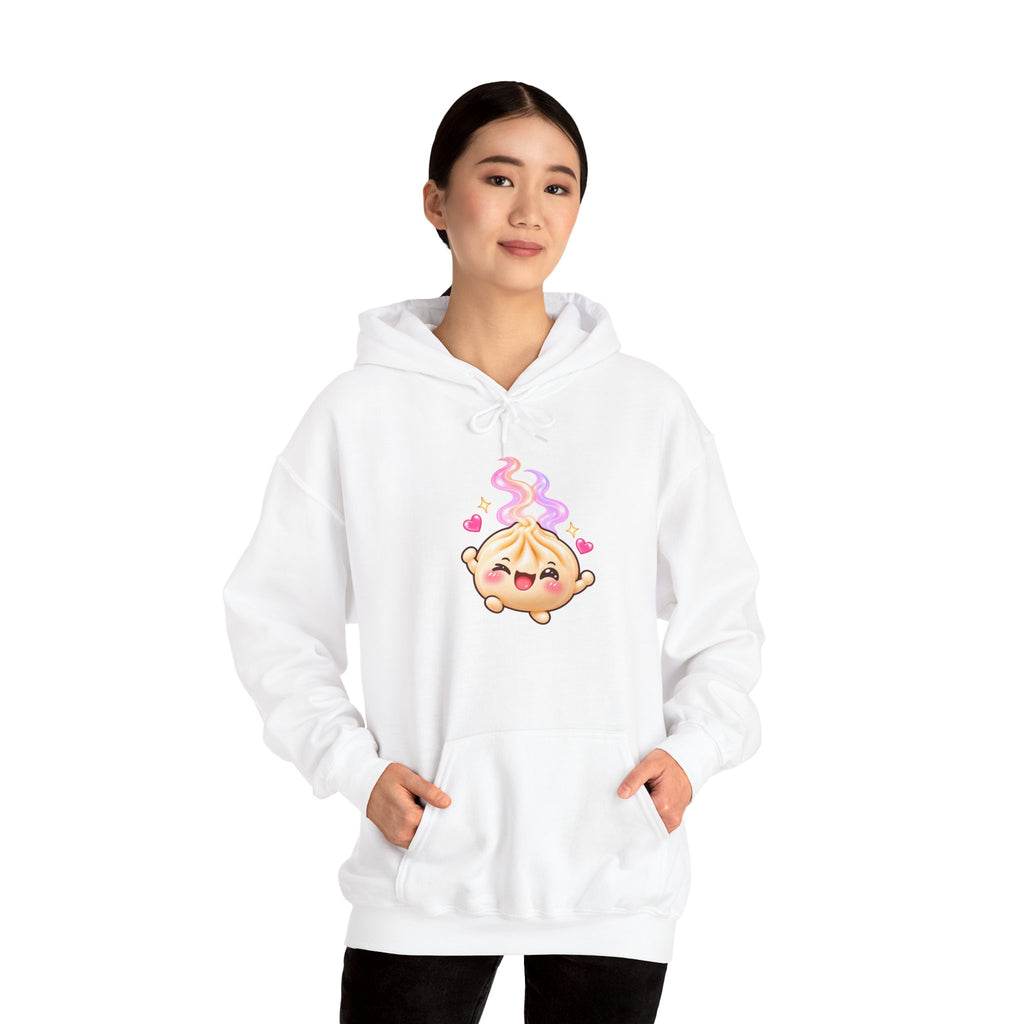 Dim Sum Buns Hoodie — Cute Wanton & Dimsum Graphic Pullover