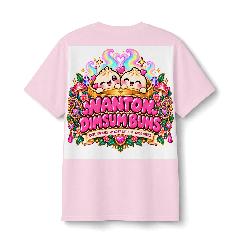 Youth Tee — "Wanton Dim Sum Buns" Cute Kawaii Dumpling Graphic Shirt