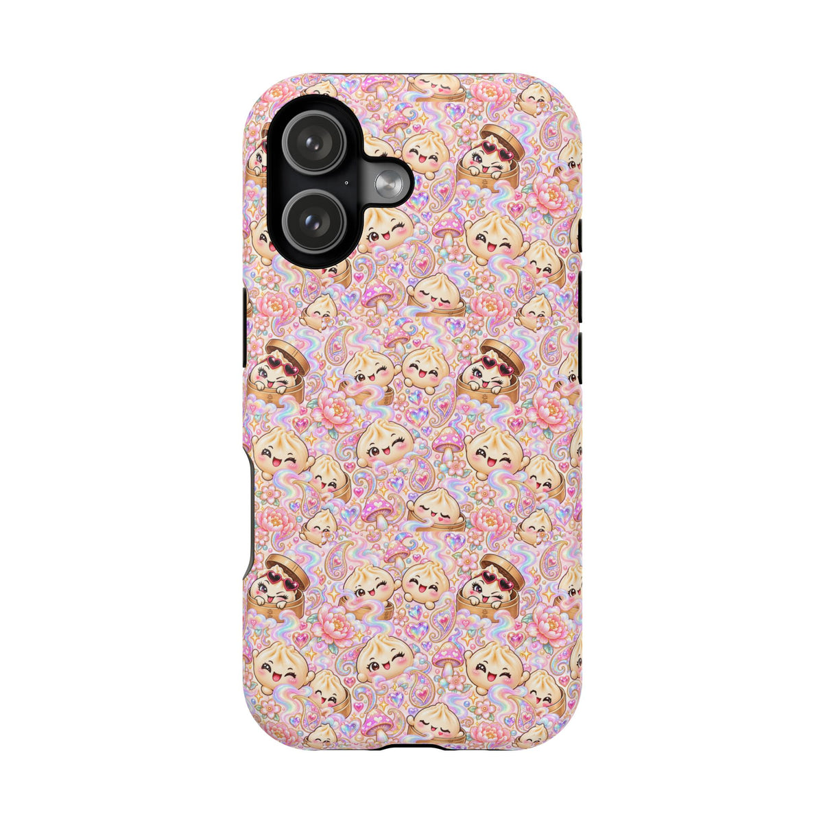 Wanton Dimsum Buns Magnetic Phone Case — Pastel Kawaii Dumplings
