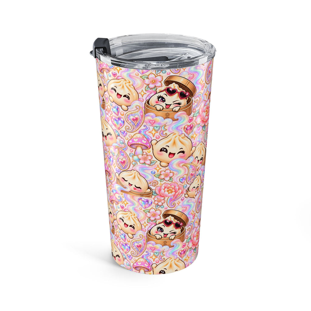 Rainbow Dumpling 20oz Tumbler — Kawaii Pastel Travel Cup