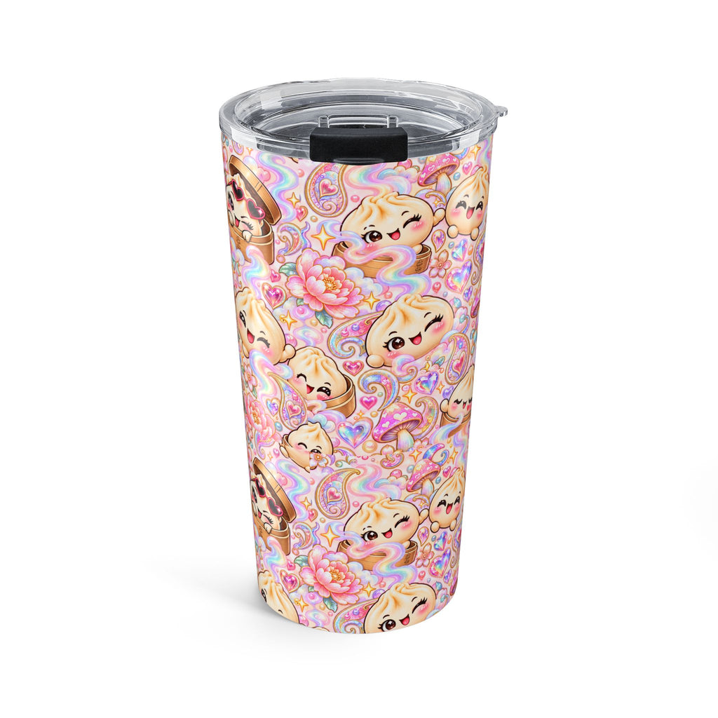 Rainbow Dumpling 20oz Tumbler — Kawaii Pastel Travel Cup