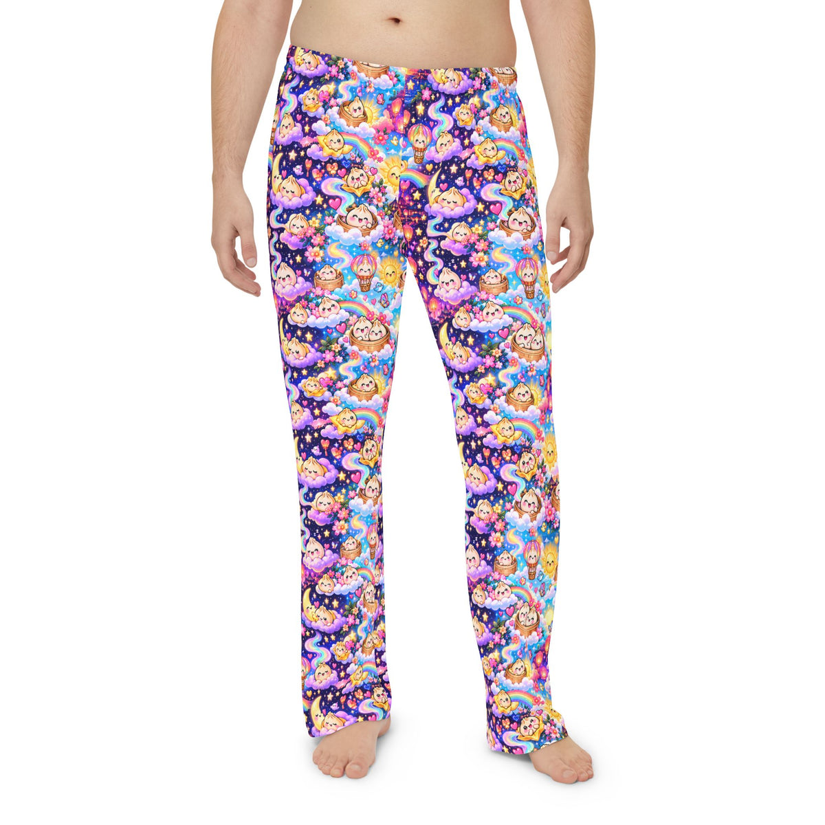 Sweet Dreams Dumpling Pajama Pants — Cosmic Kawaii Lounge Pants