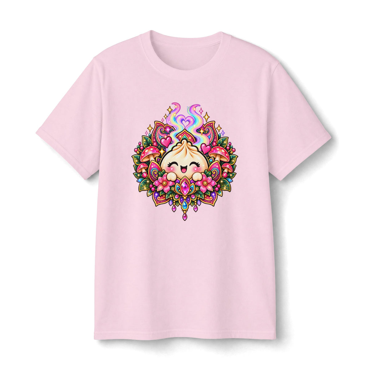 Youth Tee — "Wanton Dim Sum Buns" Cute Kawaii Dumpling Graphic Shirt