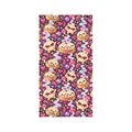 Kawaii Dumpling Neck Gaiter — Colorful Festival Face & Neck Cover