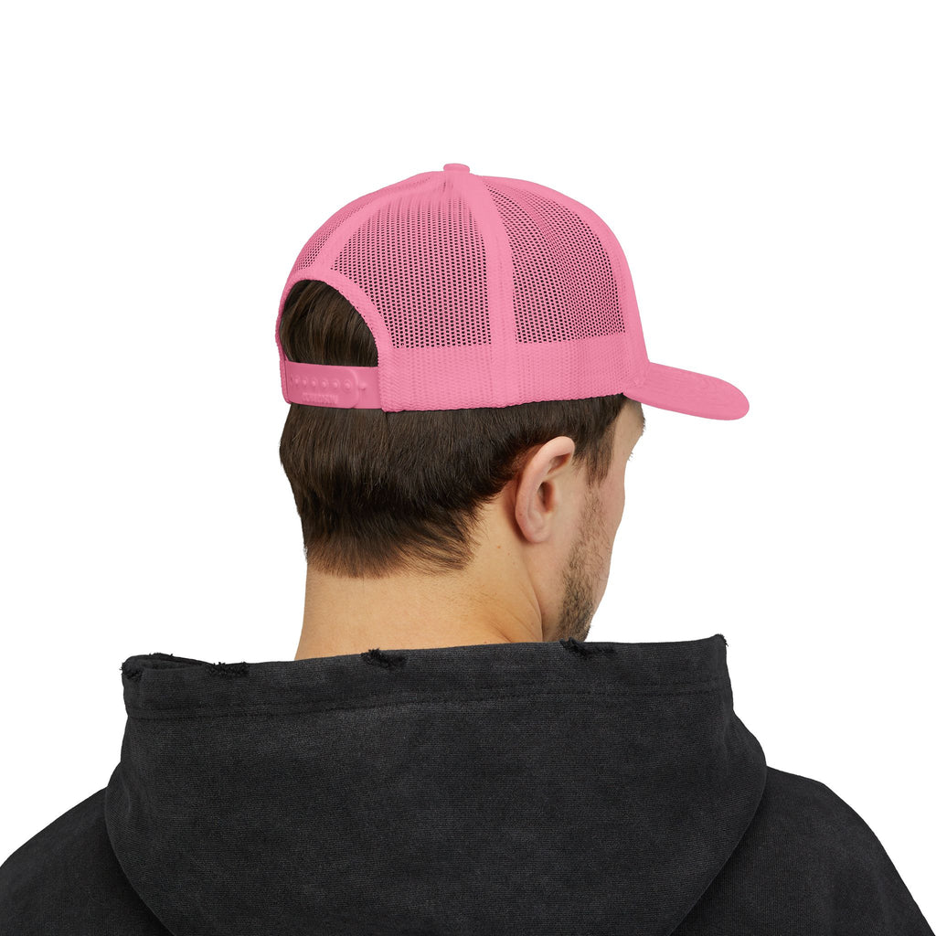 Spread More Good Vibes Snapback Trucker Cap — Sparkle Dumpling Patch Hat