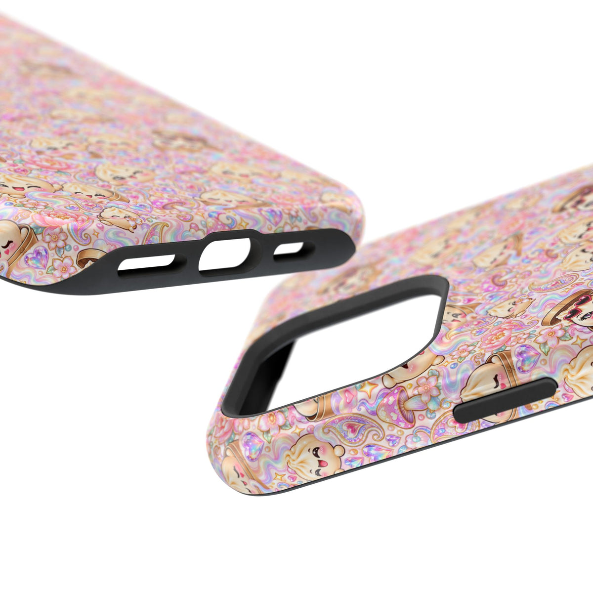 Wanton Dimsum Buns Magnetic Phone Case — Pastel Kawaii Dumplings
