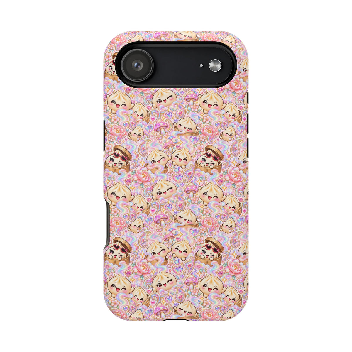 Wanton Dimsum Buns Magnetic Phone Case — Pastel Kawaii Dumplings