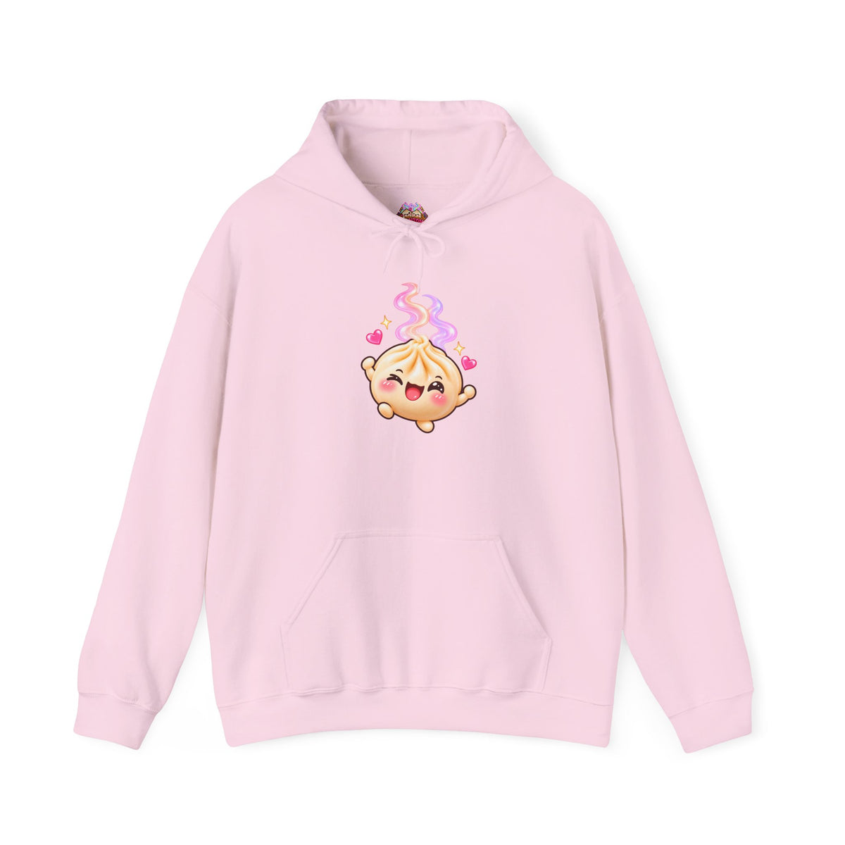 Dim Sum Buns Hoodie — Cute Wanton & Dimsum Graphic Pullover