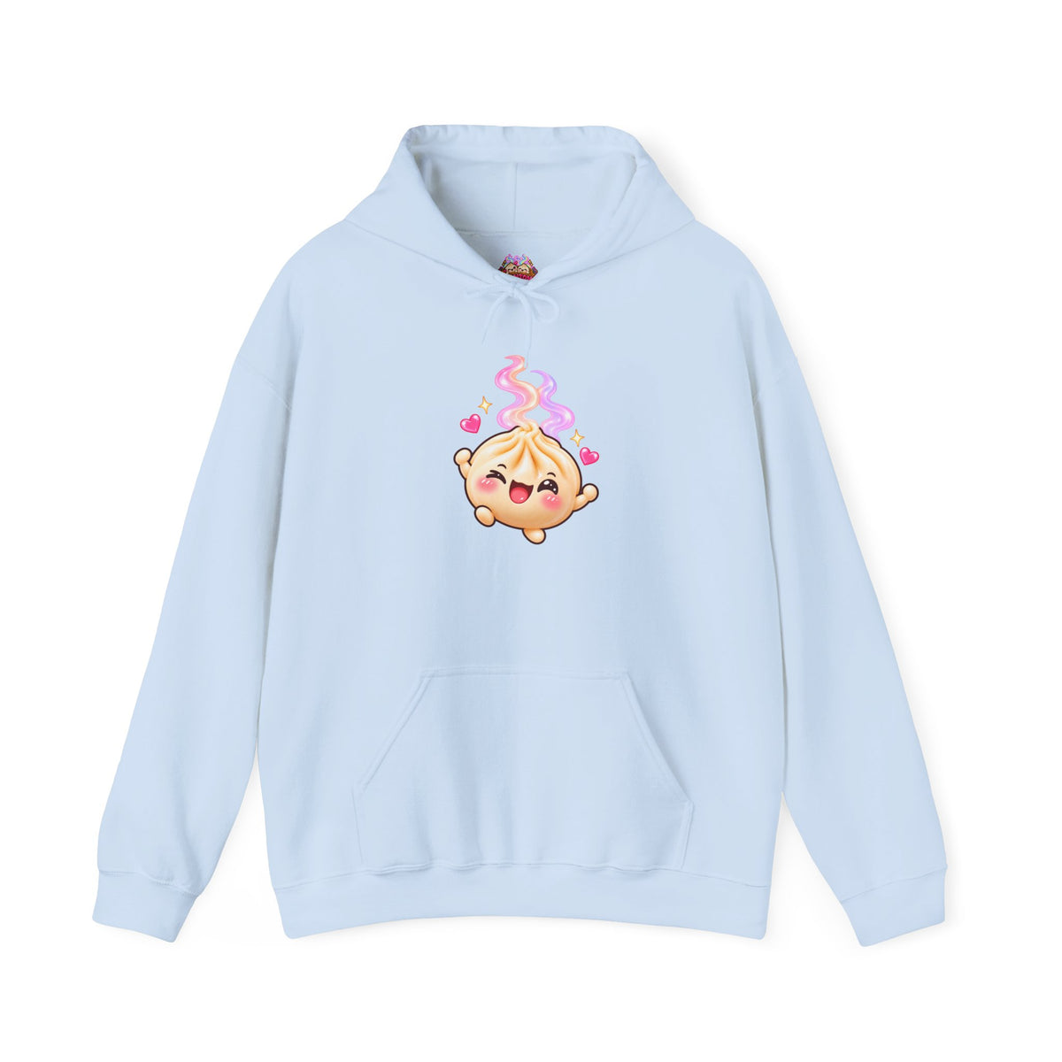 Dim Sum Buns Hoodie — Cute Wanton & Dimsum Graphic Pullover