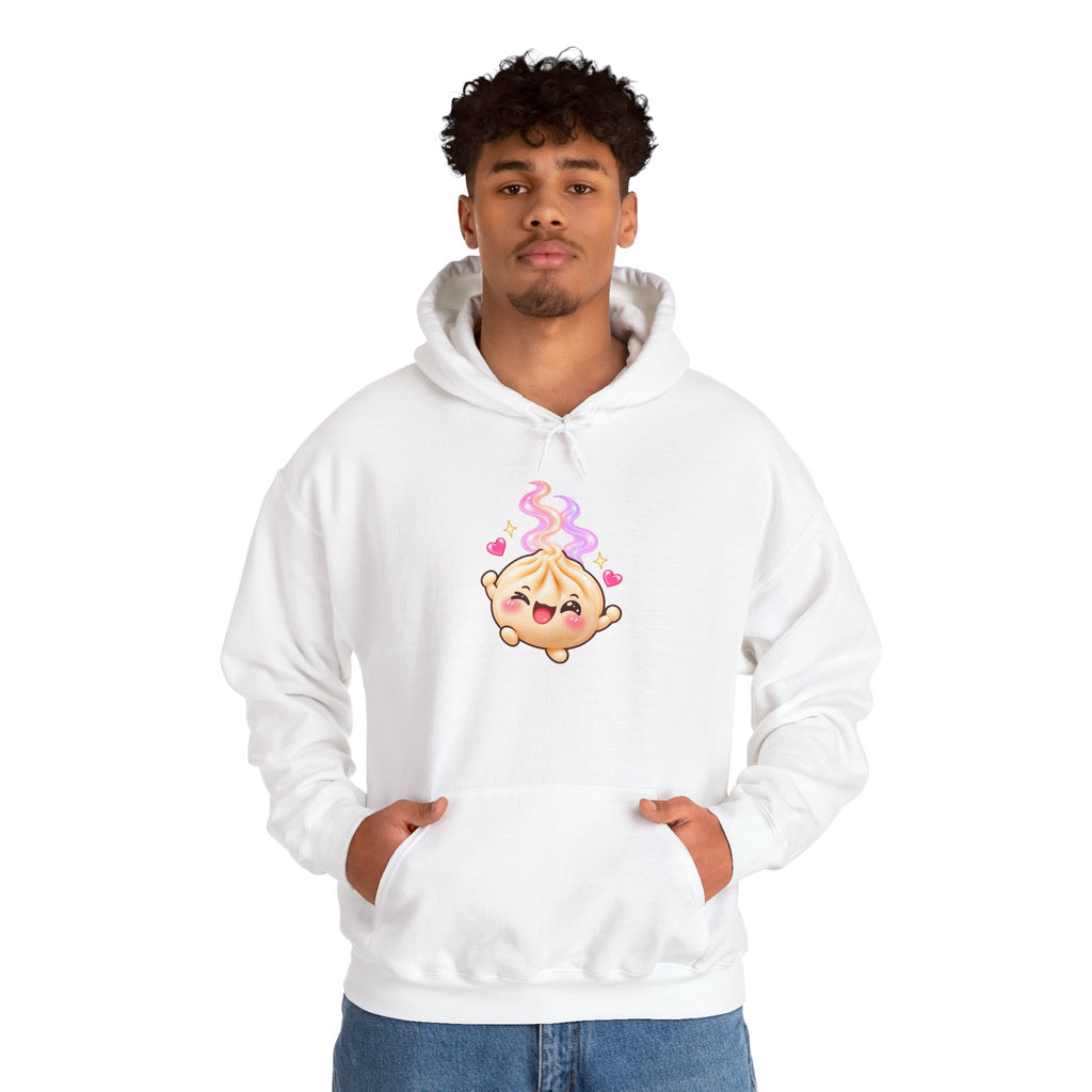 Dim Sum Buns Hoodie — Cute Wanton & Dimsum Graphic Pullover