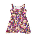 Wanton Dimsum Buns Kawaii Skater Dress — Psychedelic Dumpling Print