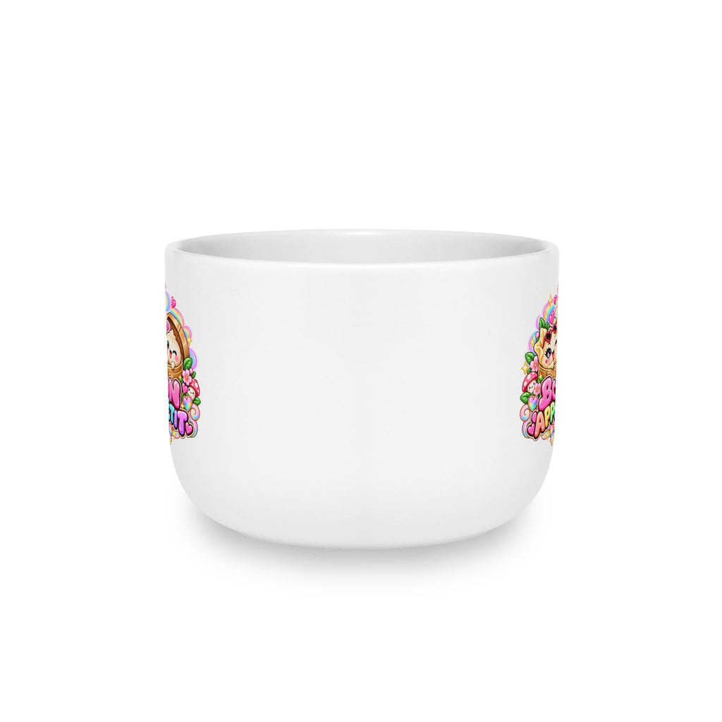 Floral Wanton Dimsum Buns 25oz Latte Mug
